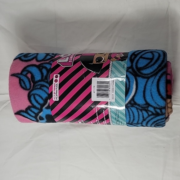 LOL Surprise "GRRRL POWER* Kids Soft Fleece Blanket 40" in X 50" in NWT - Picture 4 of 8